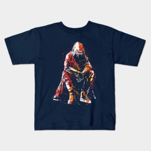 Sad warrior Kids T-Shirt